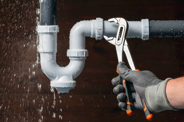 Professional Emergency Plumber technician working in Whitehouse Station, NJ